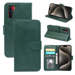 เคสโทรศัพท์แบบกระเป๋าสตางค์แม่เหล็กพร้อมช่องใส่บัตรเครดิตสำหรับ OPPO <span class=keywords><strong>Reno5</strong></span> <span class=keywords><strong>Pro</strong></span>+ Reno 4 3 <span class=keywords><strong>Pro</strong></span> A96 A93 A92s A91 A80 A3 <span class=keywords><strong>Pro</strong></span> A3 Reno a 3A 5A - Product Image 1