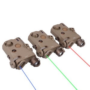 Pointeur laser tactique Peq15, lampe de poche LED rouge et verte, boîte de batterie à stroboscope haute intensité pour utilisation en extérieur - Product Image 2