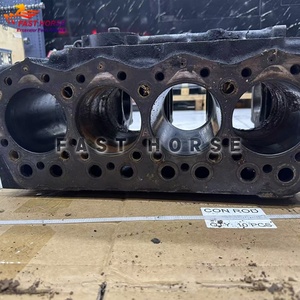 Hangood Used Cylinder Block for S4S Engine 4 Cylinder 3.33L Diesel Engine Block for <b>Forklift</b> Excavator - Product Image 2