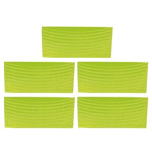 Juego de 5 pegatinas reflectantes para <span class=keywords><strong>bicicleta</strong></span> de montaña, resistentes a altas temperaturas, franjas para llantas de <span class=keywords><strong>bicicleta</strong></span>, color amarillo - Product Image 2