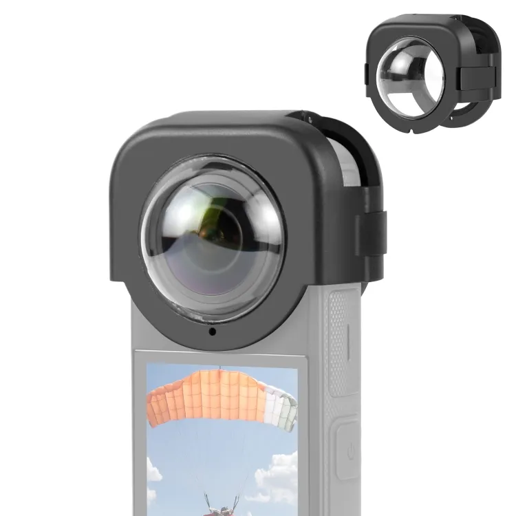 Bester Preis Action-Kamera-Schutzhülle für Insta360 X4 PULUZ Snap-On-Linse Wachschutzabdeckung