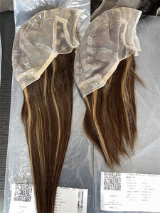 2025 nuevo diseño sin procesar cabello virgen europeo ruso piel fina Peluca de cabello humano negro Natural para mujeres - Product Image 6