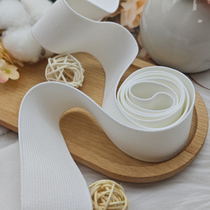 Bande élastique en tissu jacquard avec logo personnalisé, ruban de 40 mm, élastique pour vêtements et sous-vêtements, ceinture élastique jacquard, sangles élastiques - Product Image 3