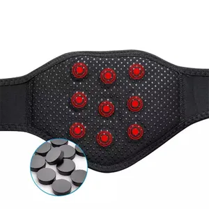 Big Tourmaline Medical Therapy Wrap Thermal Pain Relief Self Heating Magnets Neck Brace Belt