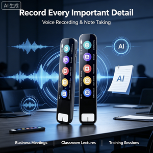 Stylo traducteur scanner IA pour étudiants, traduction vocale 134 langues, numérisation de <span class=keywords><strong>texte</strong></span>, affichage couleur, outil d'apprentissage et de <span class=keywords><strong>lecture</strong></span> - Product Image 2