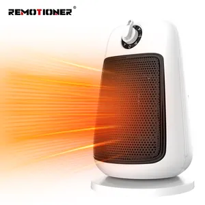 1500W Safe and Quiet Ceramic Heater Fan Portable Electric Space Heater for Office Room Desk Indoor