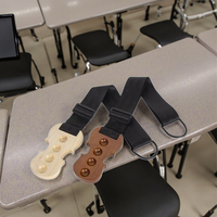 Yinyu GS935 Solid Wood Cello Endpin Holder with Extra-Wide Anti-Slip Pad for Secure Orchestra Performances