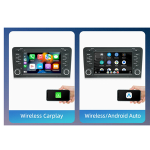 Autoradio Android 2 Din 7 pouces avec navigation GPS pour <span class=keywords><strong>Audi</strong></span> <span class=keywords><strong>A3</strong></span>, CarPlay sans fil, Bluetooth, Wi-Fi, FM, SWC, écran tactile, lecteur vidéo - Product Image 3