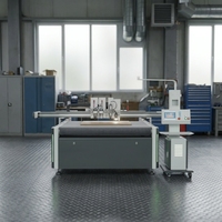 Machine de découpe numérique CNC pour carton ondulé et boîtes cadeaux, table de découpe numérique CNC, machine de fabrication de traceurs