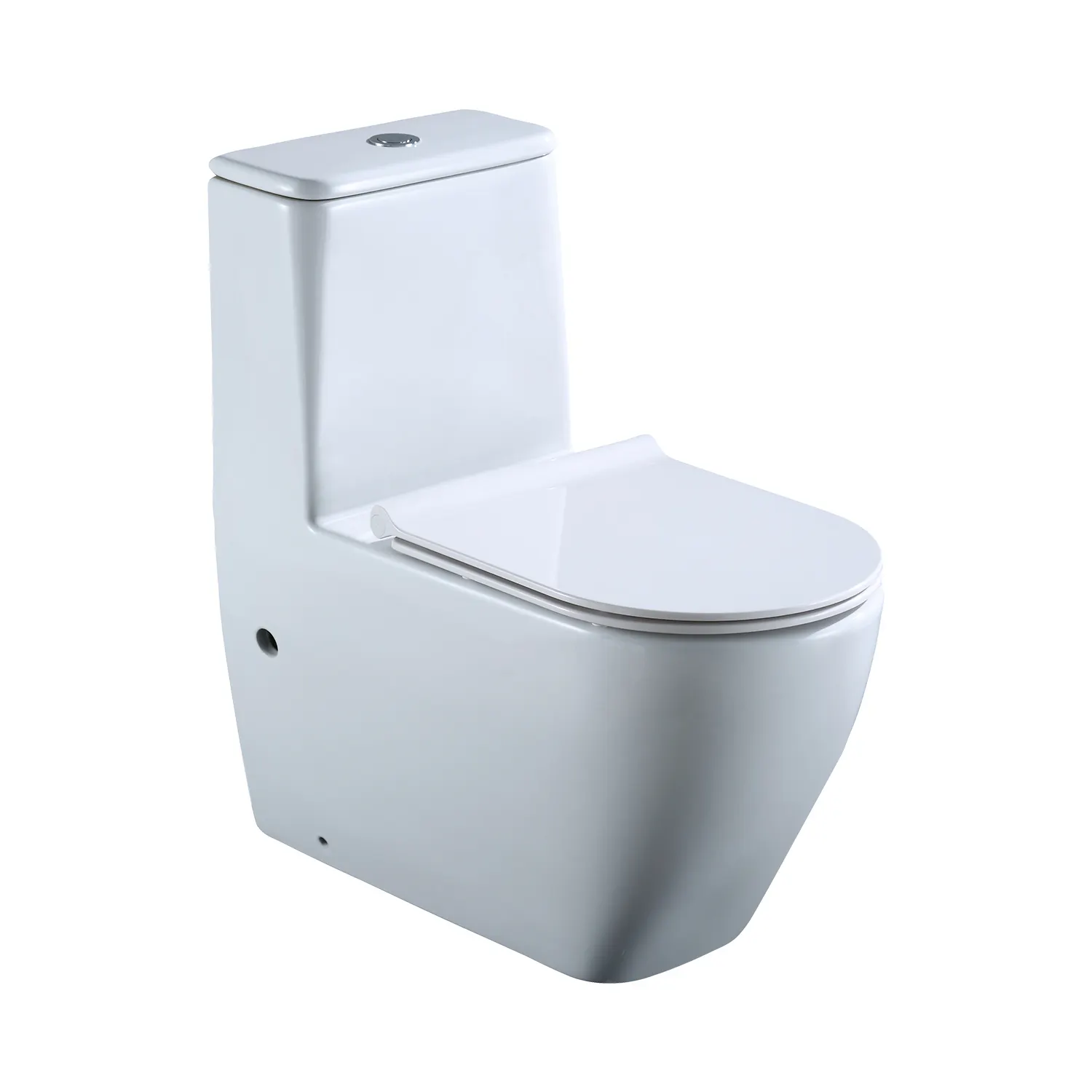 Moderno bagno Water Closet One Piece wc drenaggio senza montatura wc accoppiato a chiusura sanitari