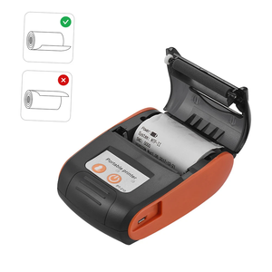 Mini Impresora Térmica Portátil <span class=keywords><strong>de</strong></span> 58 mm, Impresora <span class=keywords><strong>de</strong></span> Bolsillo Inalámbrica sin Tinta, Compatible con <span class=keywords><strong>Shopee</strong></span> y Lazada para Comercio Minorista - Product Image 3