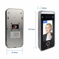 Sistema de Control de Acceso con Reconocimiento Facial Dinámico, Máquina de Asistencia con Código QR y Tarjeta de Proximidad, Controlador de Acceso para Puertas Comerciales y de Oficina