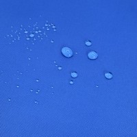 Tissu Oxford imperméable et coupe-vent en fil de filament 300D, 100% polyester tissé, enduit PU, poids moyen, durable