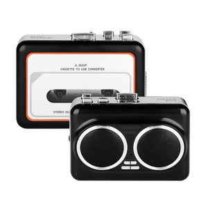 Mini Reproductor de Audio Portátil, Convertidor de Casete a <span class=keywords><strong>MP3</strong></span>, Grabador, Conector de 3.5mm, Puerto USB, Estilo Retro, para Viajes, Oficina, Estudio - Product Image 2