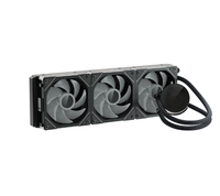 TEUCER NA-360 RGB Kipas CPU Terintegrasi Radiator Berpendingin Air Motherboard X99 Casing Komputer Generasi ke-13 Kipas 3PIN Bantalan Paduan 21dBA