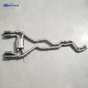 ระบบท่อไอเสียแคทแบ็กสแตนเลสสตีลวาล์วประสิทธิภาพสูงสำหรับ BMW F87 M2 S55 3.0T พร้อมรีโมทคอนโทรล ผลิตจากสแตนเลสสตีล T304 - Product Image 6