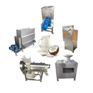 Industrial Coconut Peeling Machine / Coconut Milk Powder Processing Machinery / Coconut Milk Machine