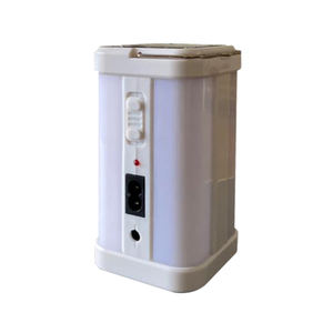 Linternas LED de 4 lados recargables solares con panel solar de 0,5 W Luz de camping al aire libre a prueba de agua - Product Image 2