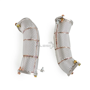 Tubo de Escape Delantero para BMW M5 G90 4.4T 2024-2026, Tubo de Escape de Acero Inoxidable con Protector Térmico, Piezas de Rendimiento para Automóviles - Product Image 3