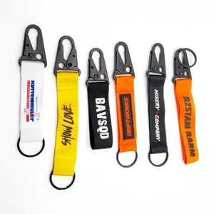 Custom Logo Printed Carabiner Keychain Letters Can Be Customized Keychain