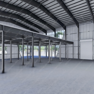 Bâtiment en structure acier préfabriqué pour entrepôt et showroom automobile 4S, modèle <span class=keywords><strong>Canada</strong></span> Real Case - Product Image 3