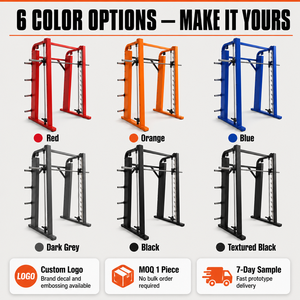 ZOFAN Vertical Smith Machine Heavy Duty Counterweight Squat <b>Rack</b> Strength Equipment for Commercial Gym Low MOQ OEM ODM BH1060B Z - Product Image 4