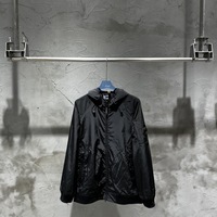 Veste coupe-vent à capuche CP Cross-Border Hiver 2025 Nouveau Style avec couche intérieure en maille pour extérieur, lentilles CP pour lunettes, col montant, Hommes Femmes