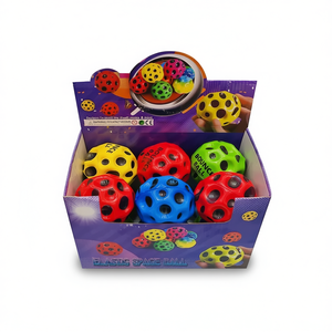 Balle spatiale en plastique 9 cm, jouet rebondissant pour enfants - Product Image 1