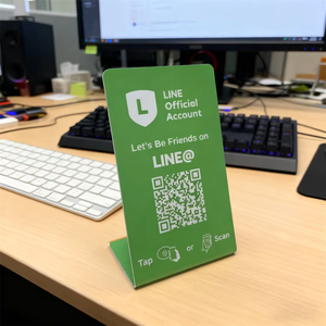 บัตรประเมินผลการชำระเงินผ่านโซเชียลมีเดียของ Google แบบกันน้ำ NFC NTAG215 ชิปโค้ดแบบกำหนดเอง ระบุตัวตนแบบไร้สัมผัส - Product Image 4