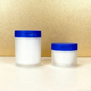 Wholesale Luxury Double-layer PP Flip Cream <b>Jar</b> with Clip 50g 100g 120g 150g 200g Custom Logo White PP <b>Plastic</b> Body Cream <b>Jar</b> - Product Image 6