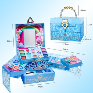 Costume de luxe Maquillaje Para Nias bébé <span class=keywords><strong>maquillage</strong></span> bleu boîte-cadeau enfant cosmétiques enfants <span class=keywords><strong>maquillage</strong></span> jouets pour <span class=keywords><strong>fille</strong></span> de 9 à <span class=keywords><strong>12</strong></span> <span class=keywords><strong>ans</strong></span> - Product Image 5