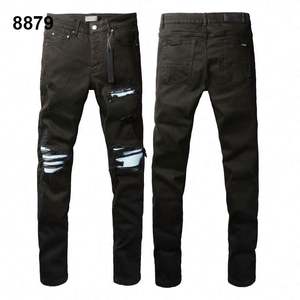 Vente en gros de jeans droits à la mode nouveaux jeans Bradenimsigner pantalons en denim tendances amirys jeans hip hop pour hommes automne - Product Image 3