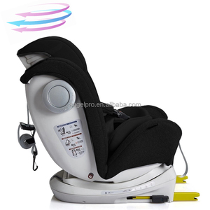 Sièges <span class=keywords><strong>auto</strong></span> bébé 360° rotatifs, portables, 0-36 kg, en tissu tricoté gris, vente en gros - Product Image 3