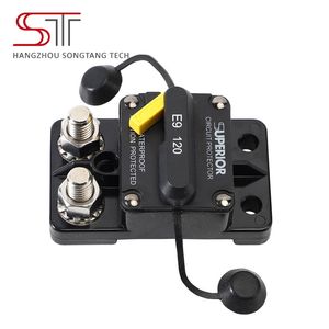 Interruptor de Circuito de CC de Reinicio Manual de 120 Amperios y 48 V CC para Automóviles, Embarcaciones Marinas y Barcos - Product Image 5