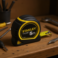 Ruban à mesurer Stanley Tylon 5m, lame en acier, outil de mesure