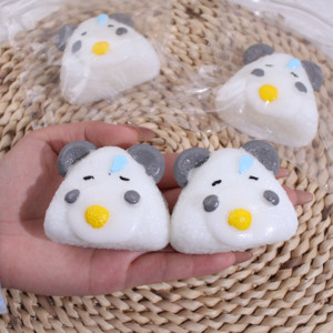 Jouet à presser en silicone en forme de hamster mignon, jouet de décompression pour enfants, cadeau anti-stress, jouets collants - Product Image 3