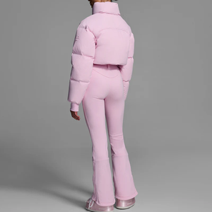 Traje <span class=keywords><strong>de</strong></span> Esquí <span class=keywords><strong>de</strong></span> Una Pieza para Mujer CONMR, Impermeable, Transpirable, Cortavientos, Cálido, <span class=keywords><strong>con</strong></span> Cinturón Elegante - Product Image 3