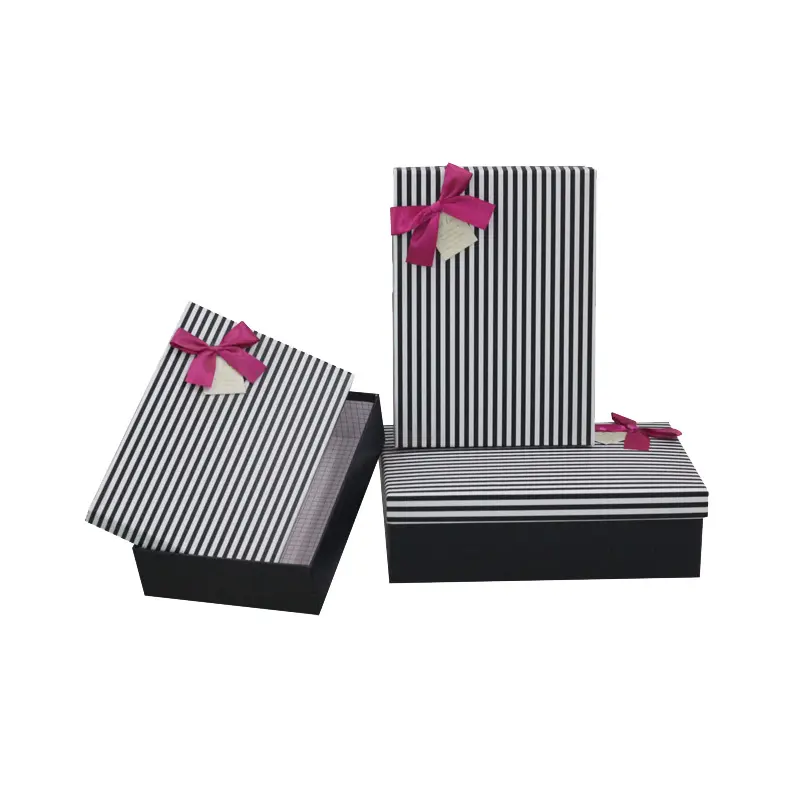 Cajas De Regalo personalizadas y reutilizables para Regalo, caja De papel portátil para Regalo único, sencillo, hecho a mano