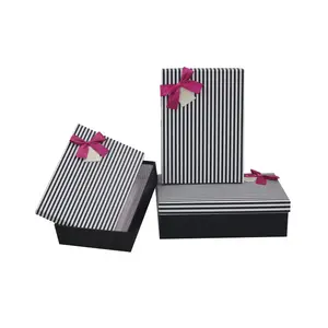 수제 개인화 된 간단한 재사용 가능한 인쇄 휴대용 선물 상자 Cajas De Regalo 독특한 휴일 완벽한 선물 선물 종이 상자