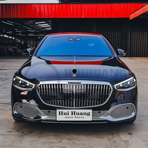 Kit de carrocería de montaje de parachoques delantero de plástico PP Original 1:1 para Mercedes Benz W223 2021-2025 Onversion a Maybach Assembly con rejilla - Product Image 2