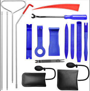 Kit d'outils de réparation automobile Installation de porte et de fenêtre de voiture Positionnement Crochet d'airbag Kit d'ouverture facile de porte de voiture - Product Image 2