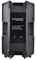 Altavoz Pasivo de Plástico Accuracy Pro Audio CSW15-CAB de 15 Pulgadas Profesional para Exteriores