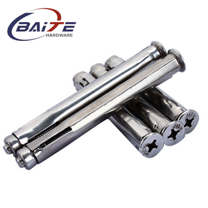 In acciaio inossidabile Plain Window Fram porta manicotto tipo a vite di espansione ancoraggio bullone Phillips azionamento telaio metallico ancoraggio - Product Image 1