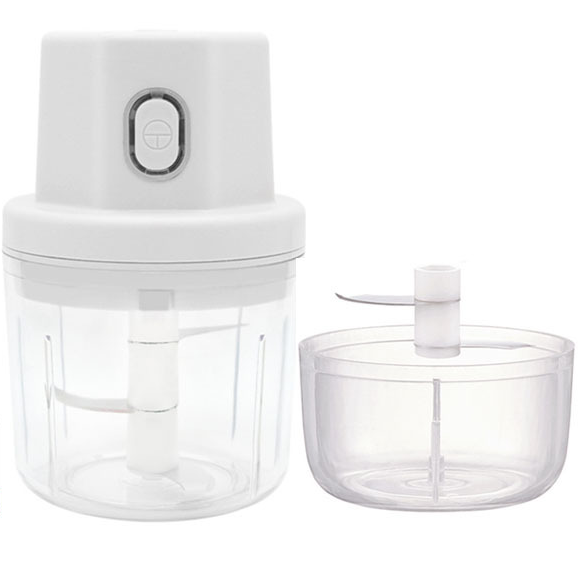 Кухонный инструмент ручная овощерезка для еды чесночный перец Мясорубка мини многофункциональная электрическая 100 мл пластиковая 11*8,3 см CN; H