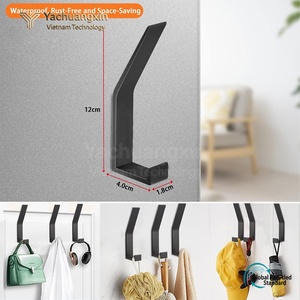 Gancho para Ropa de Aluminio Espacial OEM, Resistente a la Corrosión, Impermeable, Metálico, Antideformación, para Sala de Estar y Baño - Product Image 4