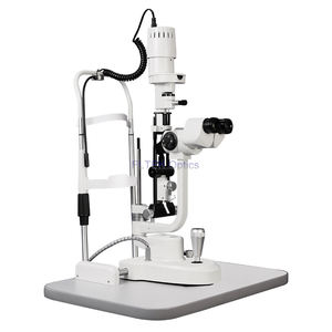 SHanghai Fltek 5 étape LED lampe à fente ML-350 <span class=keywords><strong>microscope</strong></span> à lampe à fente ophtalmique - Product Image 5