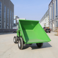 500 kg 2 Tonnen Diesel Hydraulischer Raupen-Minidumper