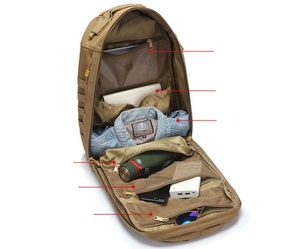 <span class=keywords><strong>Mochila</strong></span> Táctica AYPPRO 25L MOLLE Antirrobo, Personalizable, Camuflaje Oxford, Impermeable, EDC, Disponible en Stock, MOQ 10 Piezas, OEM, DDP, EE. UU./UE - Product Image 6