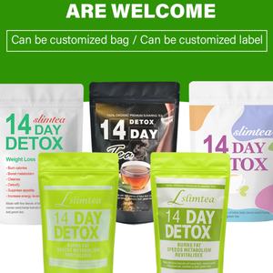 Chinaherbs - Té Adelgazante de 14 Días Más Vendido, Té Verde Orgánico, Moringa, Bolsitas de Té Adelgazante Ricas en Vitaminas, Privado - Product Image 3