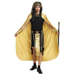 Fiesta de Carnaval faraón egipcio adulto hombre mujer antiguo <span class=keywords><strong>Egipto</strong></span> rey <span class=keywords><strong>Halloween</strong></span> Cosplay disfraces TV película juego de rol - Product Image 2